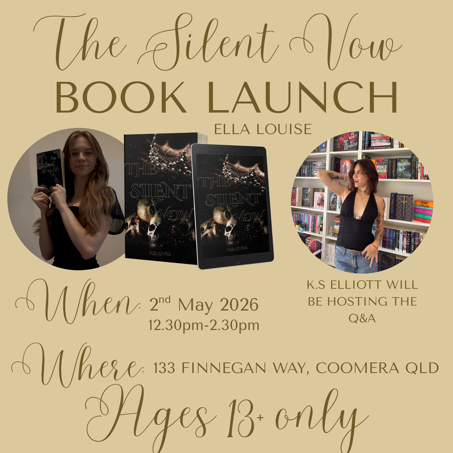 The Silent Vow Book Launch