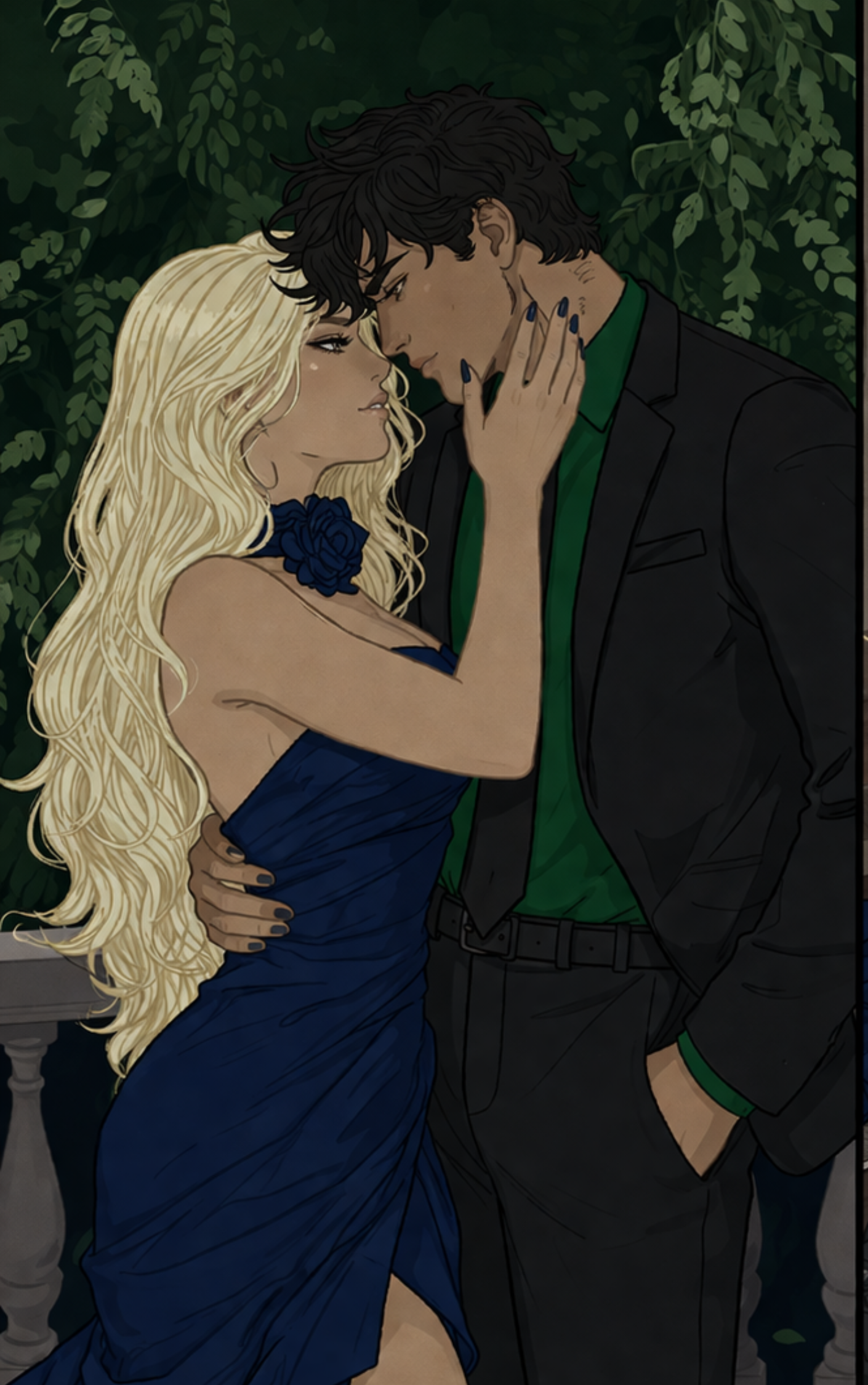 The Silent Vow - Grayson & Astra (Garden Kiss)