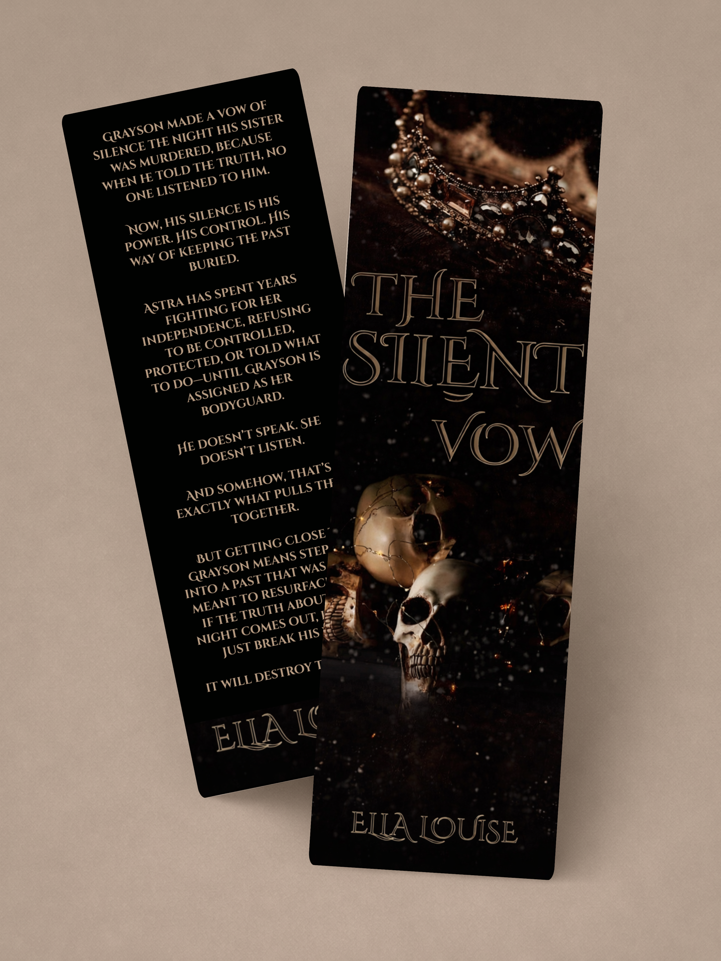 The Silent Vow Bookmark